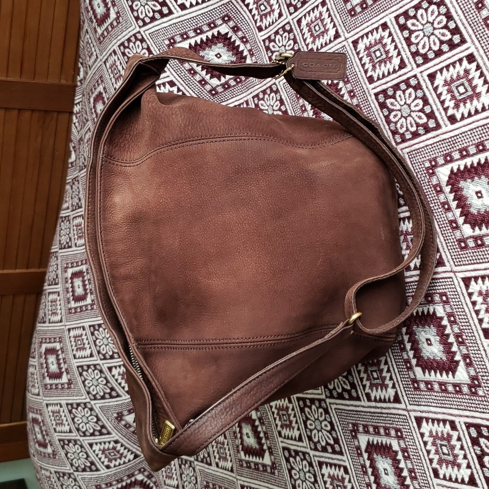 Coach Vintage Soft Bucket Nubuc 4943